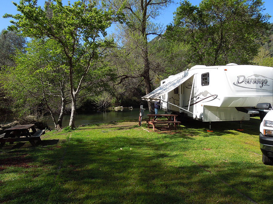 Camping Pass RV Site Canyon Creek Vista Resorts